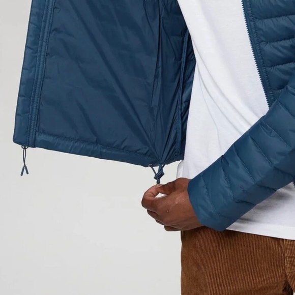 TNF The North Face Men’s Stretch Down 700 Jacket Monterey Blue XL - Picture 3 of 9